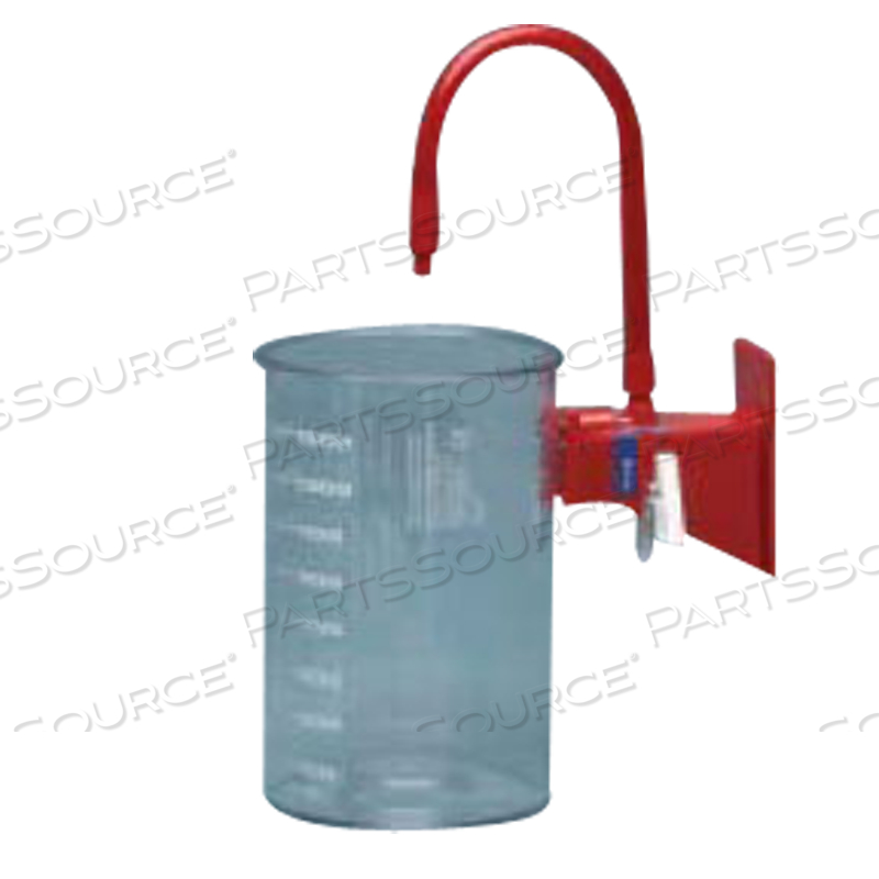 RE-USABLE CANISTER 1000CC W/ON-OFF VLV by Ohio Medical, LLC