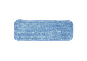 MOP PAD FLAT MICROFIBER BLUE HEAD PK12 by Hospeco