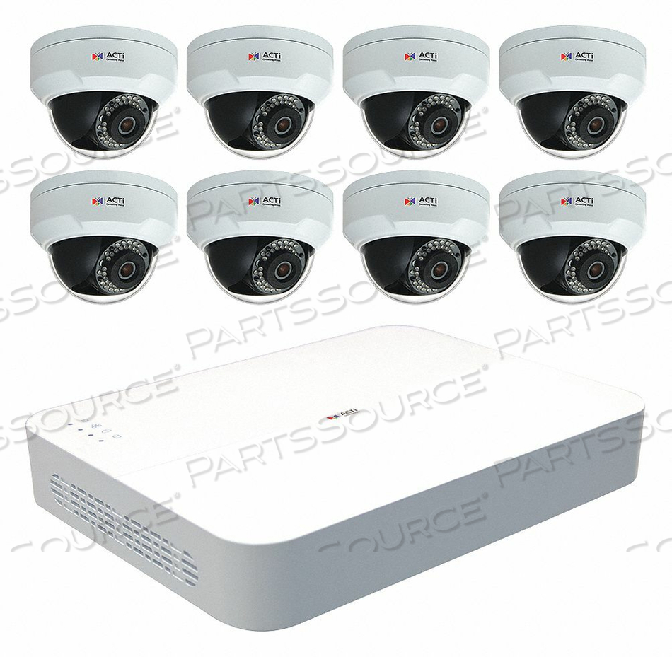 NETWORK VIDEO RECORDER KIT 4 IP INPUT 