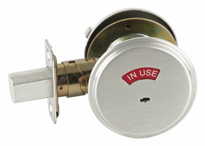 INDICATOR LOCK SATIN CHROME MEDIUM-DUTY by Falcon