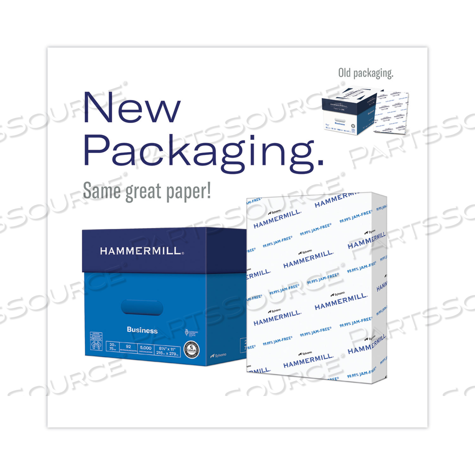 COPY PLUS PRINT PAPER, 92 BRIGHT, 20 LB BOND WEIGHT, 11 X 17, WHITE, 500/REAM by Hammermill COPY PLUS PRINT PAPER, 92 BRIGHT, 20 LB BOND WEIGHT, 11 X 17, WHITE, 500/REAM by Hammermill