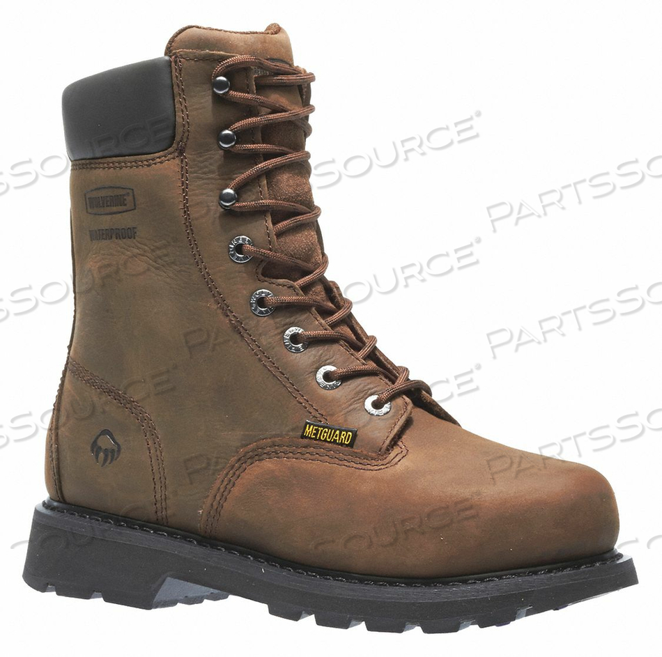 8 WORK BOOT 10-1/2 M BROWN STEEL PR by Wolverine 8 WORK BOOT 10-1/2 M BROWN STEEL PR by Wolverine