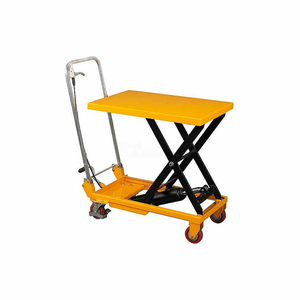 MOBILE SINGLE SCISSOR LIFT TABLE 1100 LB. CAPACITY by Wesco MOBILE SINGLE SCISSOR LIFT TABLE 1100 LB. CAPACITY by Wesco