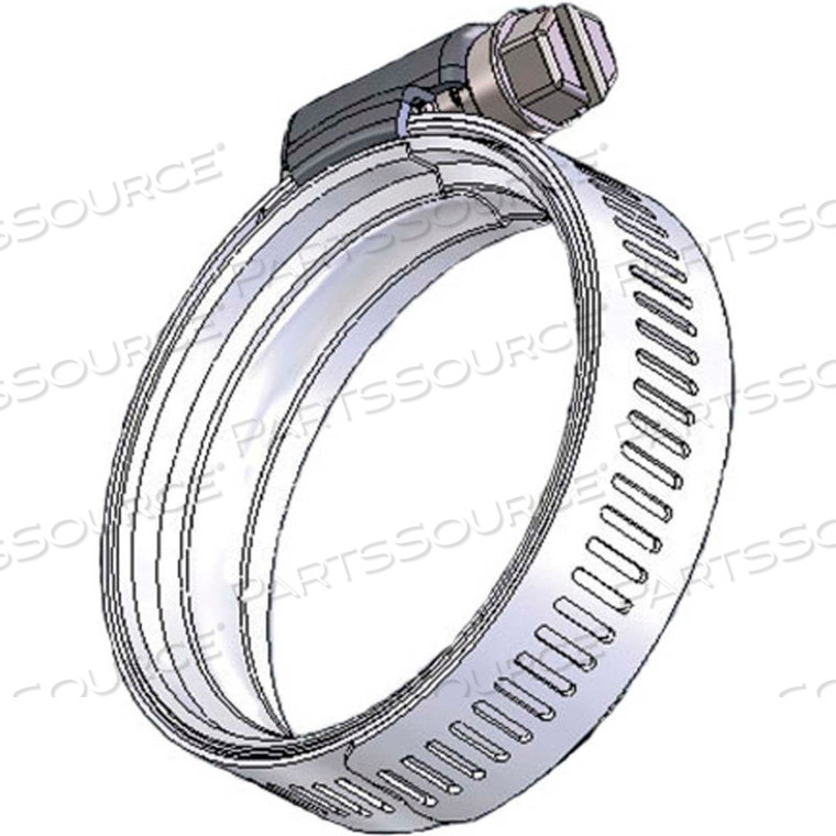 WS28 WAVESEAL 360 9/16" BAND CONSTANT TENSION HOSE CLAMP 1-5/16" - 2-1/16" CLAMPING DIA. 10PK by Precision Brand