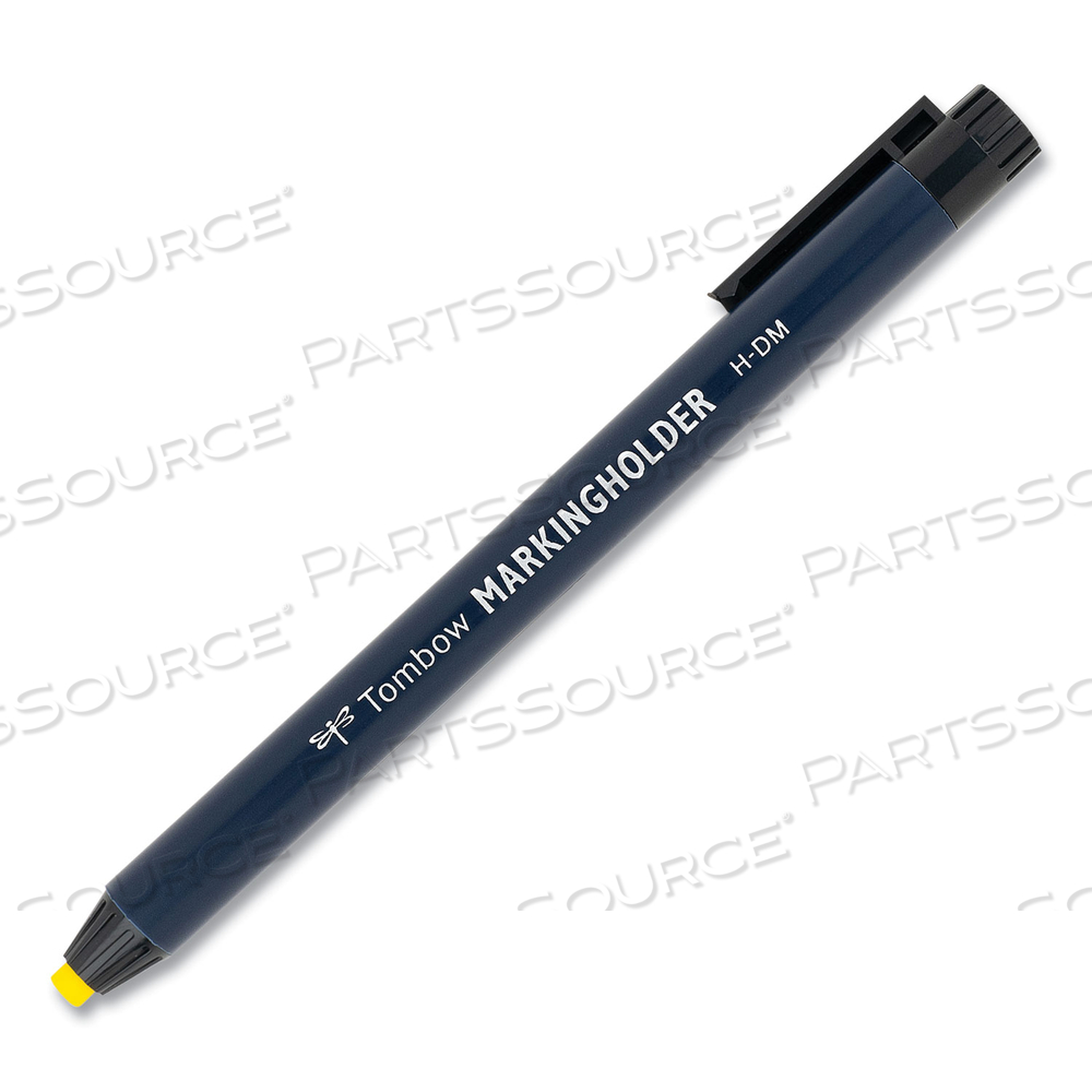 WAX-BASED MARKING PENCIL, 4.4 MM, YELLOW WAX, NAVY BLUE BARREL by Tombow