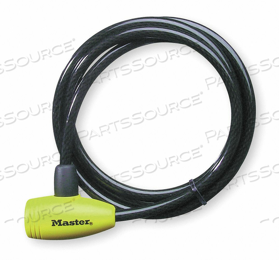 CABLE LOCK 72 IN BRAIDED STEEL BLACK by Master Lock CABLE LOCK 72 IN BRAIDED STEEL BLACK by Master Lock