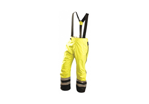 RAIN PANTS CLASS E YELLOW/GREEN 2XL by Occunomix RAIN PANTS CLASS E YELLOW/GREEN 2XL by Occunomix