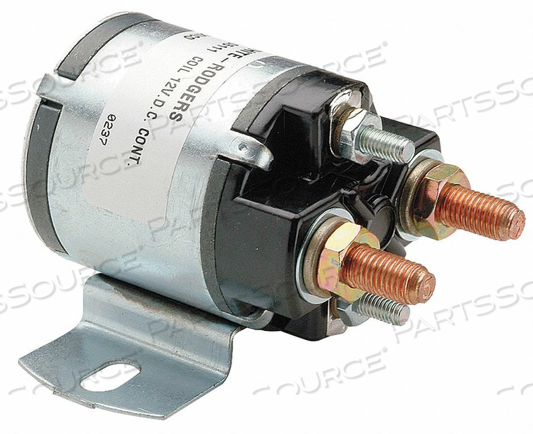 SOLENOID SPNO 36 VDC ISOLATED COIL CONTINUOUS DUTY NORMALLY OPEN CONTINUOUS CONTACT RATING 100 AMPS by White-Rodgers