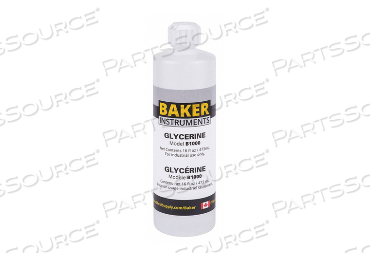 GLYCERINE 16 OZ. 473ML by Baker Instruments