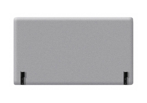 BACK SUPPORT 24 W X 20 H GRY UPHOLSTERY by Duobed