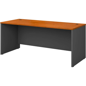 MANAGERS DESK SHELL - 72" NATURAL CHERRY by Bush Industries