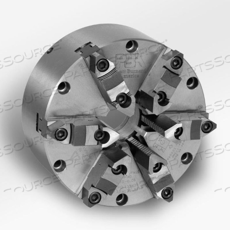 6 JAW SELF-CENTERING UNIVERSAL STEEL BODY SETRITE CHUCK - 8" DIA. 