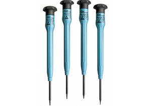 ESD SCREWDRIVER SET STAR 4 PC by Moody Tool ESD SCREWDRIVER SET STAR 4 PC by Moody Tool