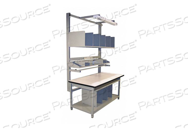 BENCH-IN-A-BOX PACKING WORKBENCH - PLASTIC LAMINATE T-MOLD EDGE - 60 X 30 by Pro-Line