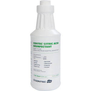 CITRIC ACID DISINFECTANT, 32 OZ. TRIGGER SPRAY BOTTLE by Contec