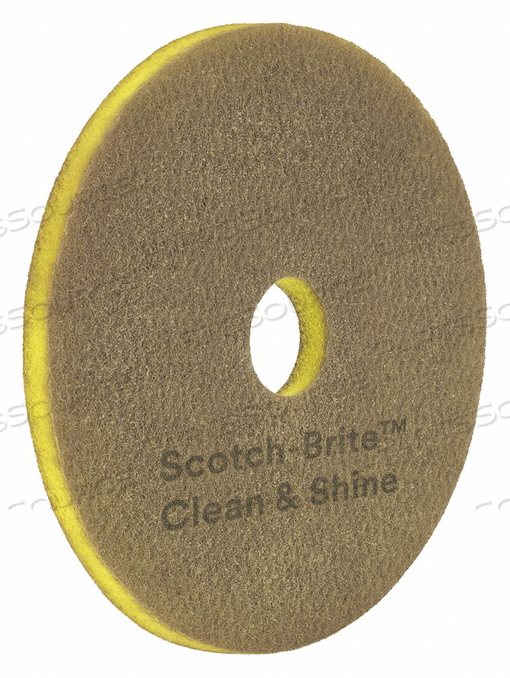 SCRUBBING PAD YELLOW SIZE 11 PK5 by 3M Consumer SCRUBBING PAD YELLOW SIZE 11 PK5 by 3M Consumer