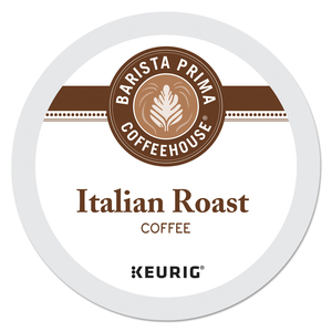 ITALIAN ROAST K-CUPS COFFEE PACK, 24/BOX by Barista Prima Coffeehouse ITALIAN ROAST K-CUPS COFFEE PACK, 24/BOX by Barista Prima Coffeehouse