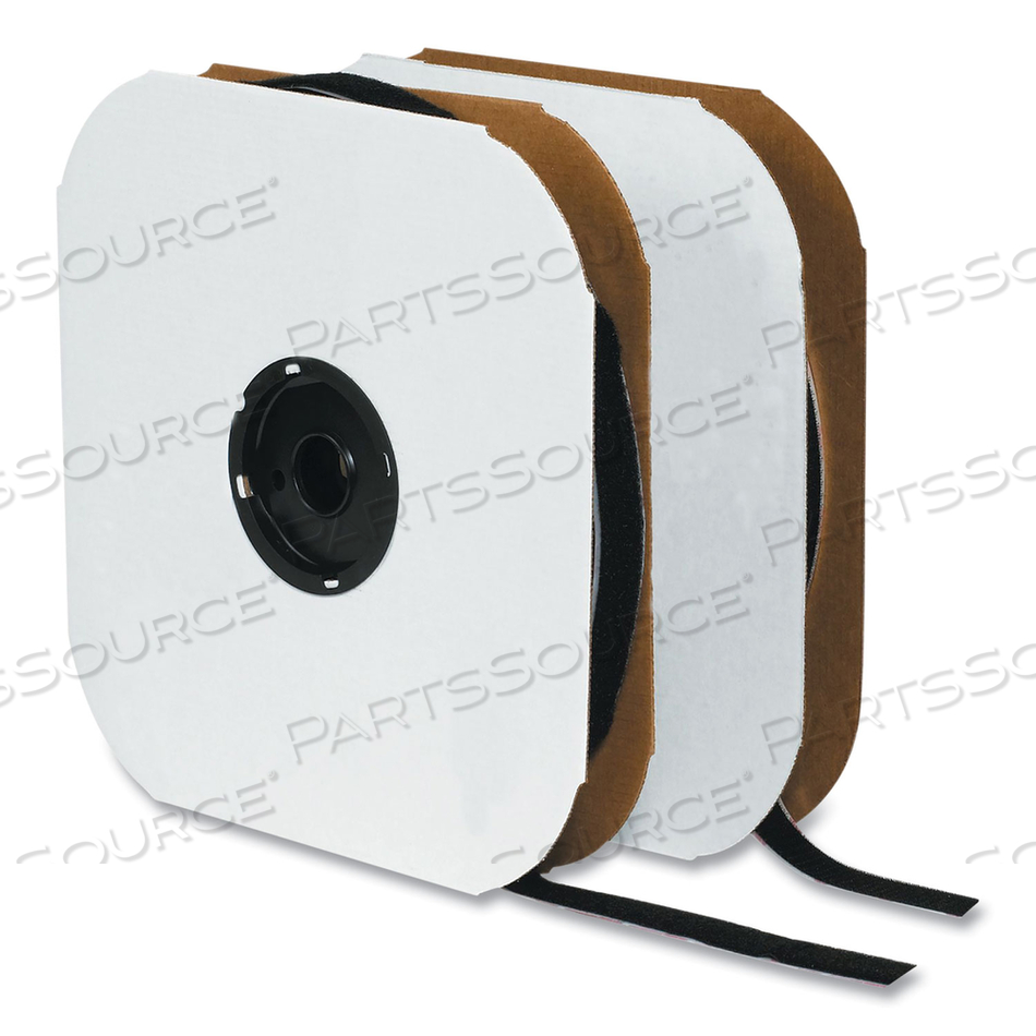 HOOK, ADHESIVE, RECLOSABLE, 2IN WIDTH, BLACK, NYLON, 75FT LENGTH, -20 TO 225 °F OPERATING TEMPERATURE by Velcro HOOK, ADHESIVE, RECLOSABLE, 2IN WIDTH, BLACK, NYLON, 75FT LENGTH, -20 TO 225 °F OPERATING TEMPERATURE by Velcro