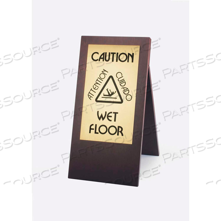 WET FLOOR SIGN 12"W X 17-1/2"D X 22"H 