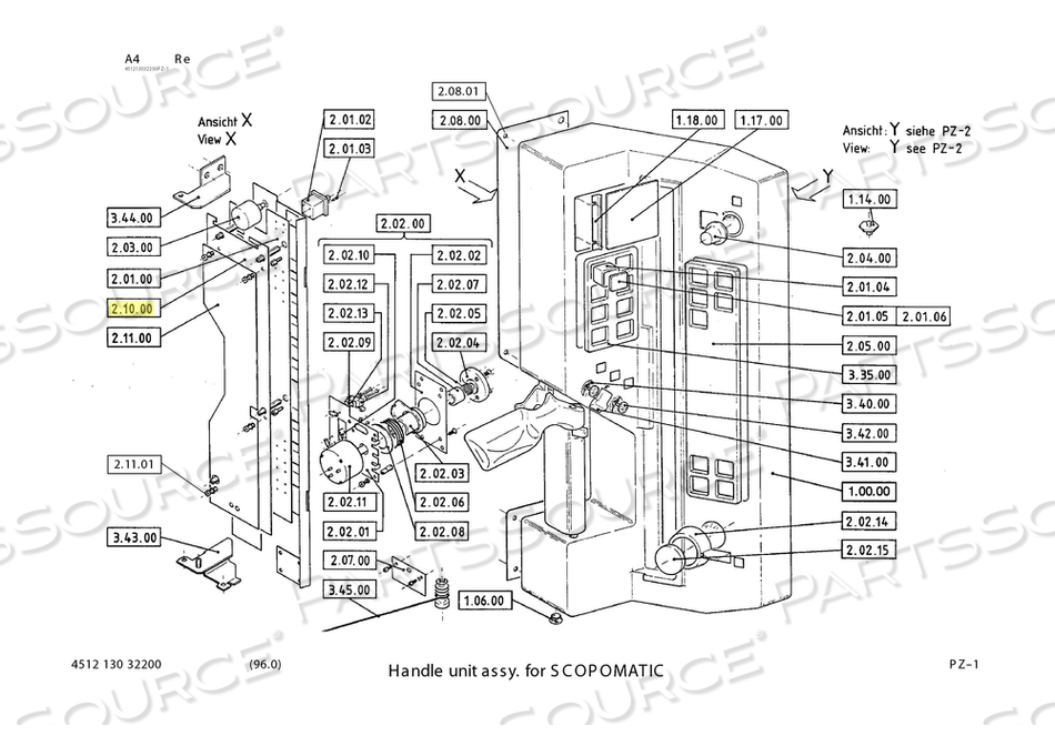 PCB CONTROL SERIAL CHANGER KEYBOARD by Philips Healthcare