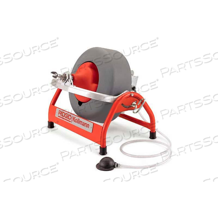 K-3800 MACHINE W/AUGER, KNIFE/SPADE CUTTER, PIN KEY & GLOVES, 115V, 75'L X 1/2"W CABLE by Ridgid K-3800 MACHINE W/AUGER, KNIFE/SPADE CUTTER, PIN KEY & GLOVES, 115V, 75'L X 1/2"W CABLE by Ridgid