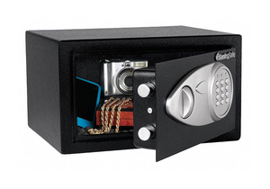 SECURITY SAFE 0.4 CU FT BLACK by SentrySafe