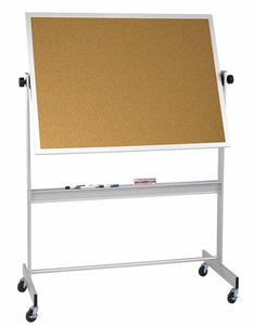 DRY ERASE BOARD CORK/PORCELAIN 48 X60 by Balt