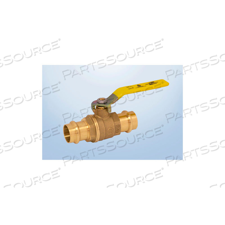 G111 3" PRESS FIT FULL PORT BALL VALVE - LEAD FREE 