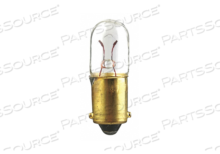 MINI LAMP 1847 0.3W T3 1/4 6.3V PK10 by Lumapro Products