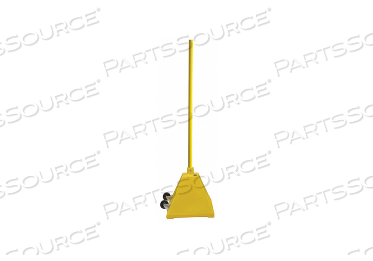 SIGN BASE HDPE YELLOW by Ideal Shield