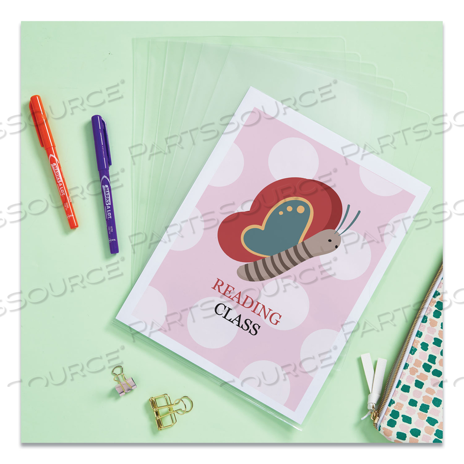 CLEAR PLASTIC SLEEVES, LETTER SIZE, CLEAR by Avery CLEAR PLASTIC SLEEVES, LETTER SIZE, CLEAR by Avery