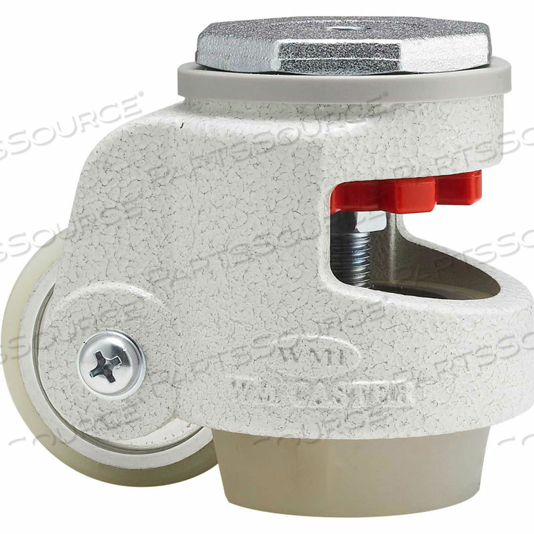 ROLL & SET LEVELING CASTER 600 LB. CAPACITY - SWIVEL STEM MOUNT 