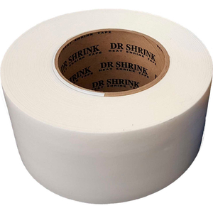 HEAT SHRINK TAPE 4"W X 180'L 9 MIL WHITE by Dr. Shrink Inc