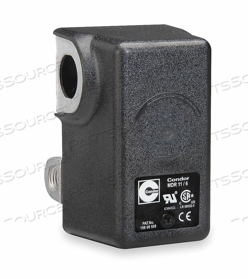 PRESSURE SWTCH 100/125 PSI DIAPHRGM DPST by Condor USA, Inc PRESSURE SWTCH 100/125 PSI DIAPHRGM DPST by Condor USA, Inc