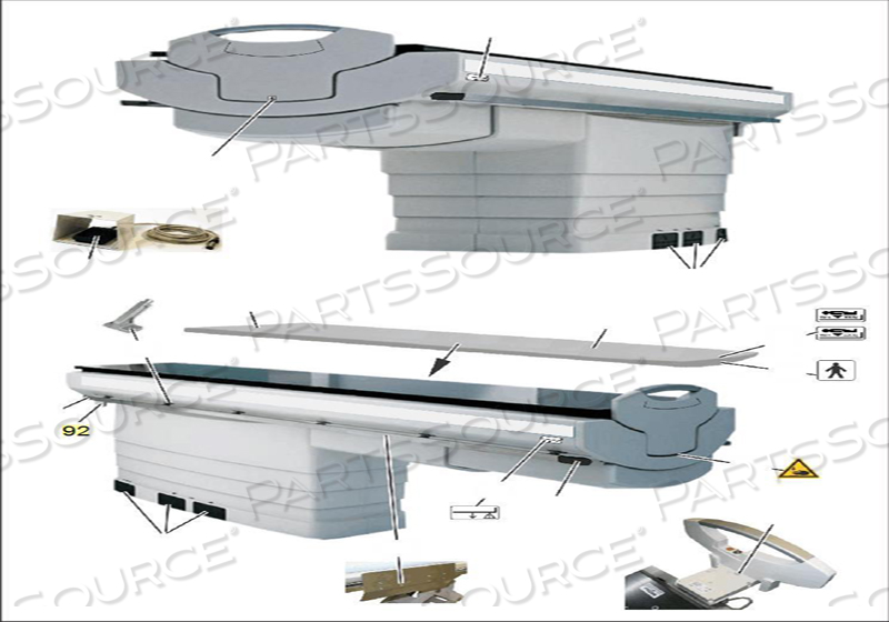 PARTIAL MOUNTING DEFLECTOR PLATE KIT, CARBON STEEL, 43 IN X 20 IN by Siemens Medical Solutions