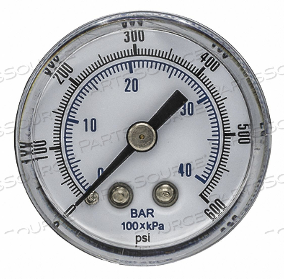 PRESSURE GAUGE NOMINAL 1-1/2 DIAL by PIC Gauges PRESSURE GAUGE NOMINAL 1-1/2 DIAL by PIC Gauges