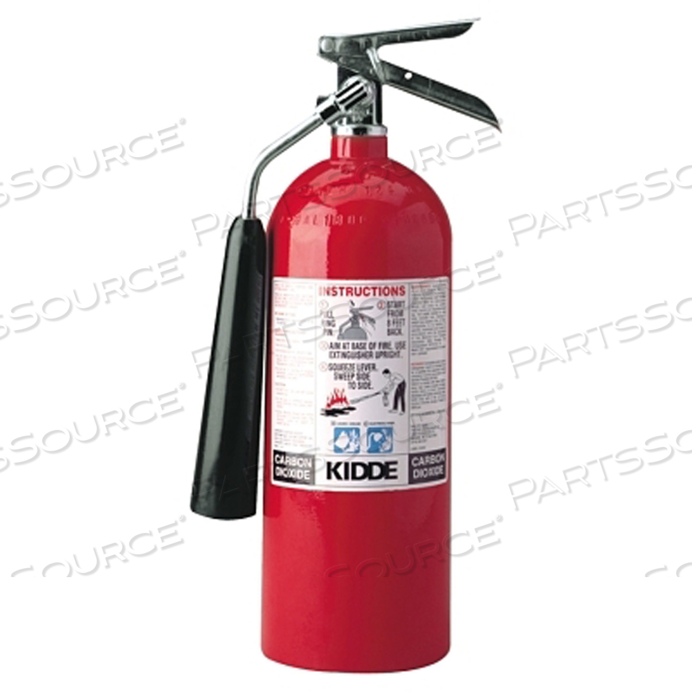 FIRE EXTINGUISHER CARBON DIOXIDE 5 LB. by Kidde FIRE EXTINGUISHER CARBON DIOXIDE 5 LB. by Kidde