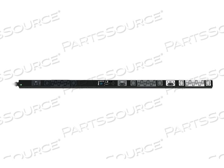 SMARTZONE G5 INTELLIGENT MI SERIES, POWER DISTRIBUTION UNIT (RACK-MOUNTABLE), AC 100-120/200-240 V, 8600 WATT, 8600 VA, 3-PHASE WYE (STAR), by Panduit SMARTZONE G5 INTELLIGENT MI SERIES, POWER DISTRIBUTION UNIT (RACK-MOUNTABLE), AC 100-120/200-240 V, 8600 WATT, 8600 VA, 3-PHASE WYE (STAR), by Panduit