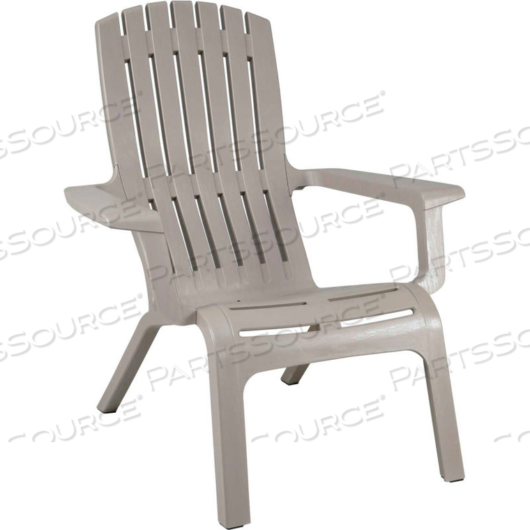 WESTPORT ADIRONDACK CHAIRS - BARN GRAY by Grosfillex WESTPORT ADIRONDACK CHAIRS - BARN GRAY by Grosfillex