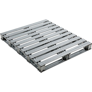 GALVANIZED STEEL PALLET - 48"L X 40"W X 4-3/4"H by Beijing Yamei -Tianjin