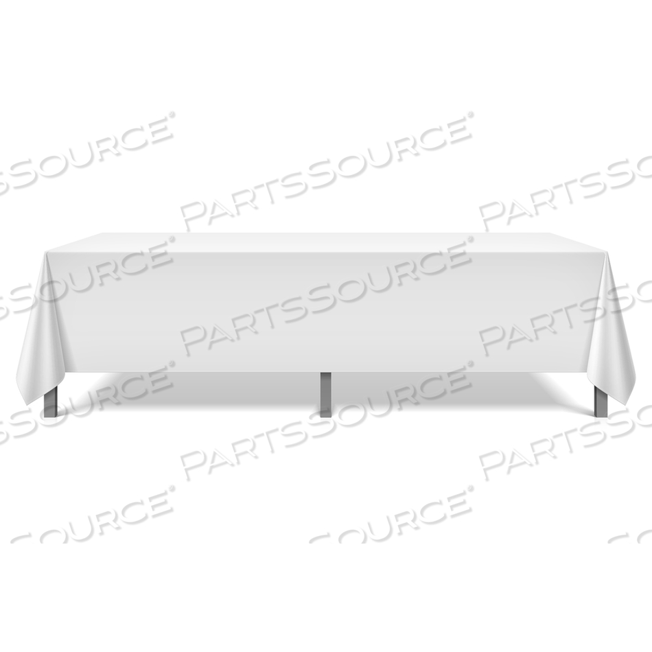 TABLECLOTHS 52 X 114 WHITE by Monarch Brands Inc.