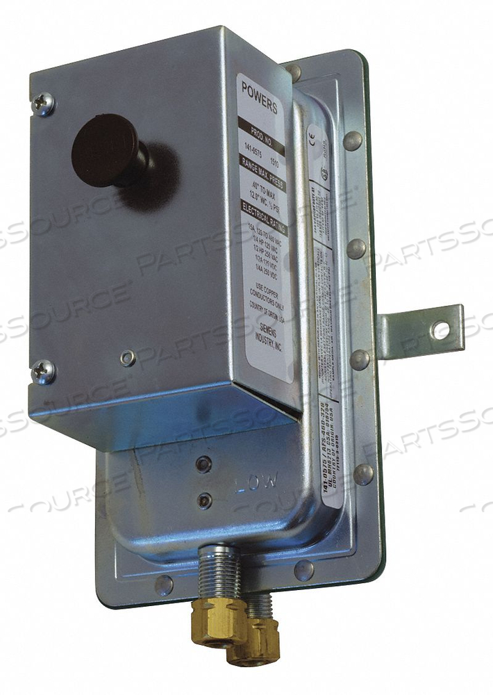 AIR SENSING SWITCH MANUAL RESET SPST by Siemens