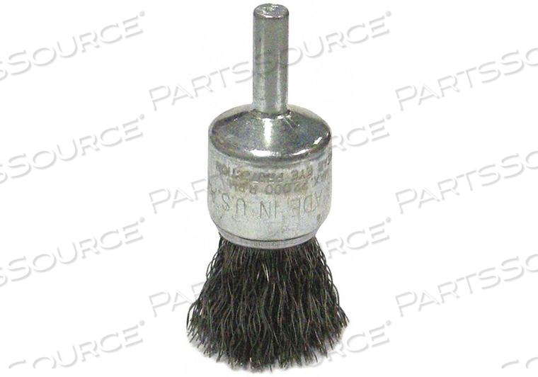 CRIMPED WIRE END BRUSH STEEL 3/4 IN. by Weiler