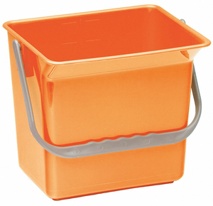 BUCKET SMALL WIPER ORANGE by Perfect Clean