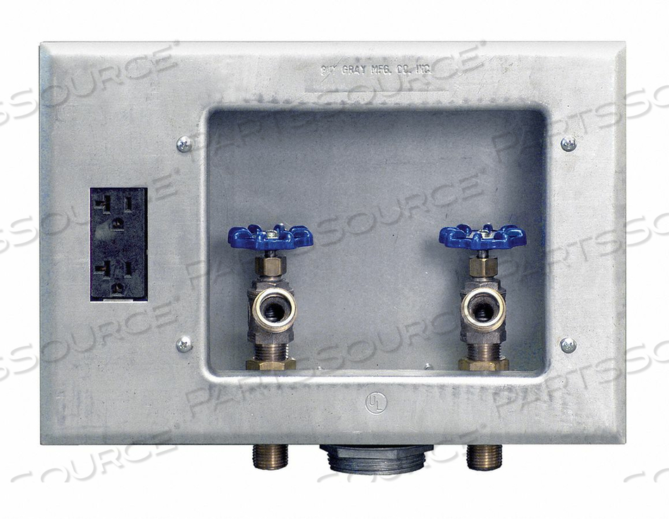 OUTLET BOX WASHING MACHINE 1/2 IN MIP by Guy Gray OUTLET BOX WASHING MACHINE 1/2 IN MIP by Guy Gray