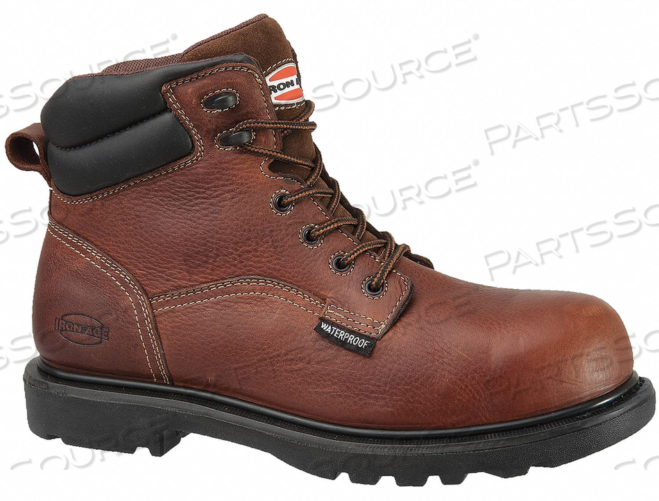 6 WORK BOOT 7-1/2 M BROWN COMPOSITE PR by Iron Age
