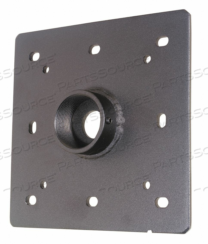 CEILING PLATE BLACK 7.5 DX1.25 HX7.5 W by Video Mount Products CEILING PLATE BLACK 7.5 DX1.25 HX7.5 W by Video Mount Products