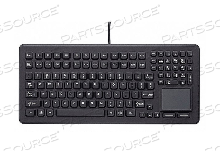 FULL-SIZE RUGGED KEYBOARD WITH TOUCHPAD by iKey