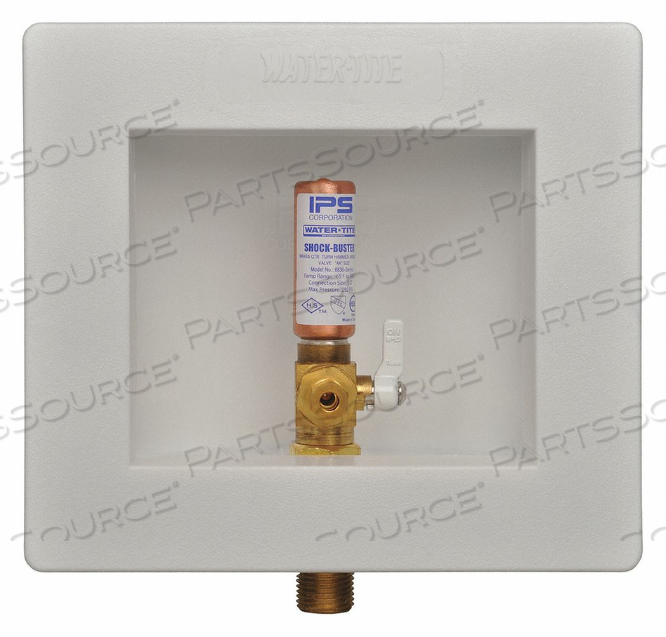 OUTLET BOX BRASS 4-7/8 BOX H by Water-Tite