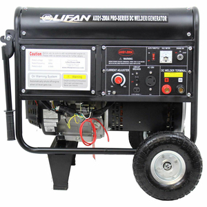 LIFAN POWER USA, 4000 WATTS, WELDER/GENERATOR COMBO,GASOLINE,ELECTRIC/RECOIL START,120V by Equip Source LLC.